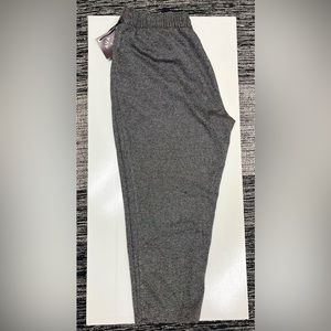 Black and White Drawstring Pants